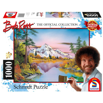 Puzzle 1000 Bob Ross, Odbicie w tafli wody